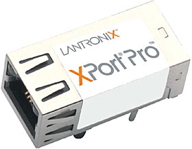1-portový miniatúrny OEM prevodník sériovej linky na 10/100Base-TX, AES, RS485