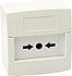 White Call Point, N/C or N/O Contact, Surface, Flexi, Plain White Call Point, N/C or N/O Contact, Surface, Flexi, Plain