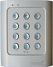 Stand-alone access keypad, 100 user codes