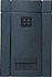 Wallswitch bezel for CEM-603, arch design, black color