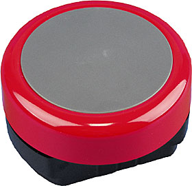 Weatherproof fire alarm bell, red body, 24 VDC, IP33.