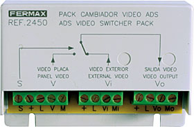 VDS videopřepínač pro dva vstupní video panely