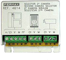 Videoselektor pro ovládání 2 kamer