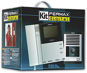 Kit videovrátniku pro 1 účastníka s videotelefonem City Max