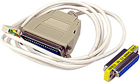 modul v krytu, pro připojení paralelní tiskárny, konektor typ D25, pro GALAXY/G3