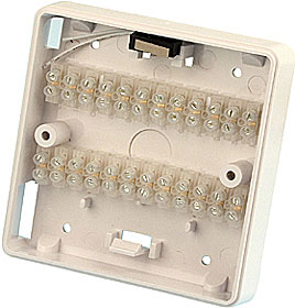 24 way jb low profile,c/w microsw.,white