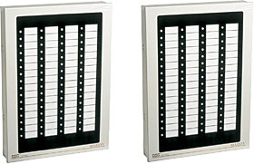 LED tablo, 64 bodů, kovový kryt, pro PC4020, obsahuje 2x PC4216+16 LED diod