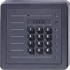 Mid-range HID proximity reader with keypad