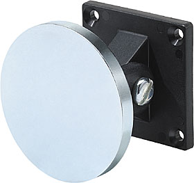 Keeper plate with angle adjustment, diameter 55 mm.