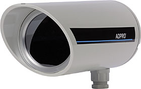 ADPRO PRO-250H - PIR detector, det. zone max. 150 x 3,3 m, 3 outputs