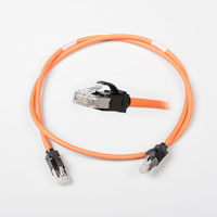 Patch kabel LANmark-6A Ultim CAT6A STP LSZH 3m oranžový
