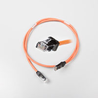 Patch kabel LANmark-5 CAT5E UTP LSZH 1m oranžový