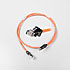 Patch kabel LANmark-5 CAT5E STP LSZH 5m oranžový