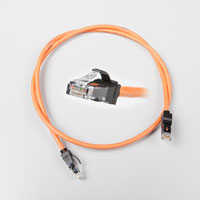 Patch kabel LANmark-6 CAT6 UTP LSZH 1m šedý