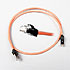Patch kabel LANmark-6 10G  CAT6 500MHz STP LSZH 3m oranžový
