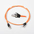 Patch kabel LANmark-6A Ultim CAT6A STP LSZH 5m oranžový