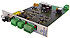 Přijímač pro přenos RS485(422) po optice, MM/SM, Rack