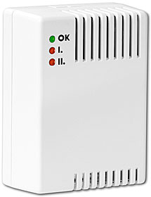 Bezdrátový detektor úniku hořlavých plynů napájený ze sítě 230Vac