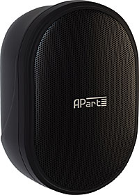 2pásmový designový reprobox, 5,25"+1", 30W @ 100V / 80W @ 16ohm, vč. úchytu, čer