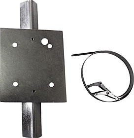 Pole mount bracket for SIP detectors