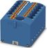 Push-In svorkovnica 500V/24A, 13 svoriek, vodiče prierez 0,14 až 4 mm2, modrá Push-In svorkovnica 500V/24A, 13 svoriek, vodiče prierez 0,14 až 4 mm2, modrá