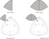 Maskovacie záslepky pre úpravu detekčného diagramu (4x 60°)